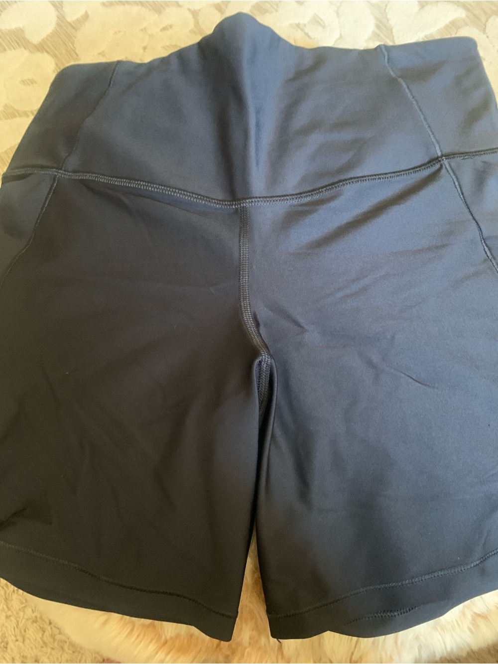 all in motion Black High-Waist Bike Shorts